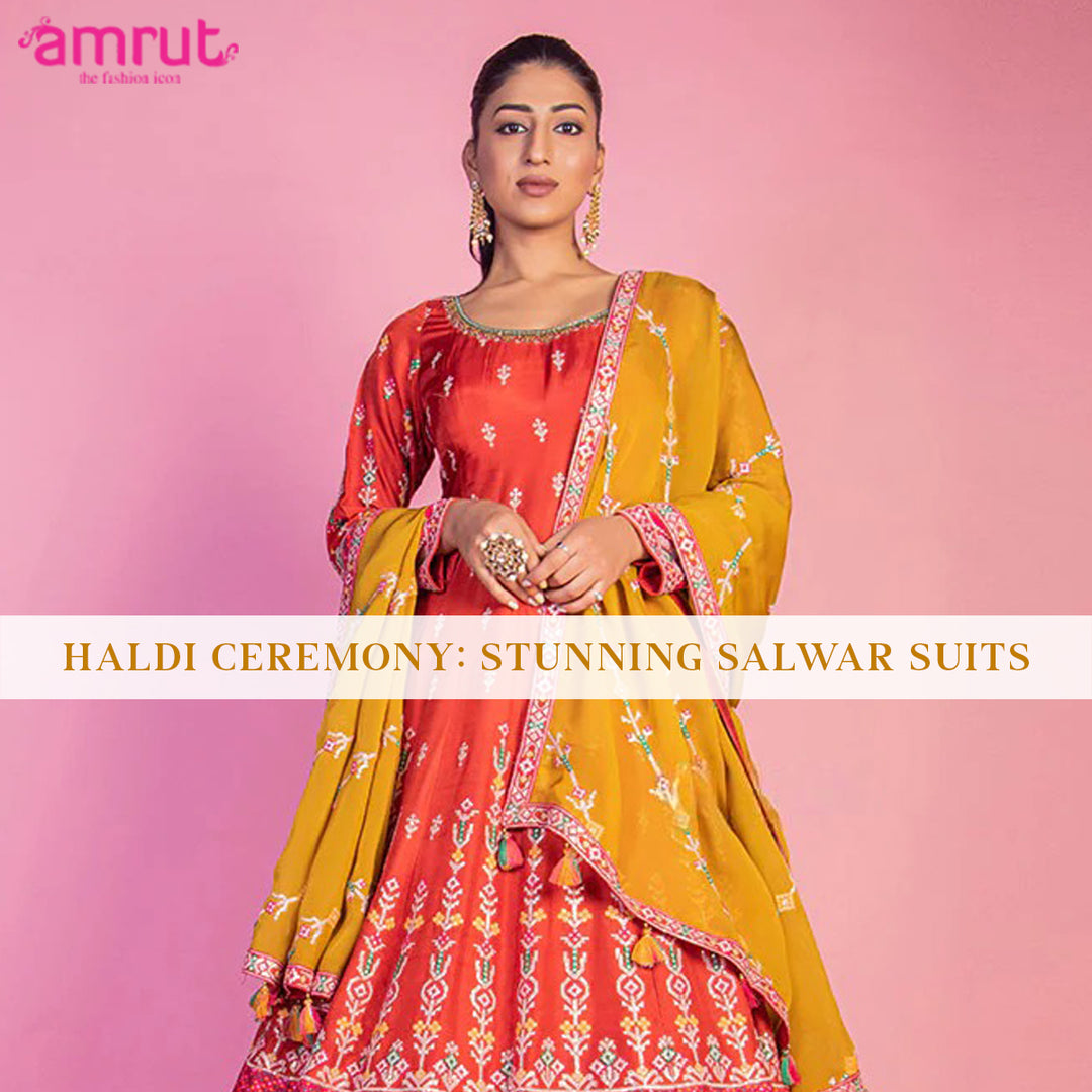Bright and Beautiful: Gorgeous Salwar Suits for Your Haldi Ceremony, Traditional Elegance at Its Best