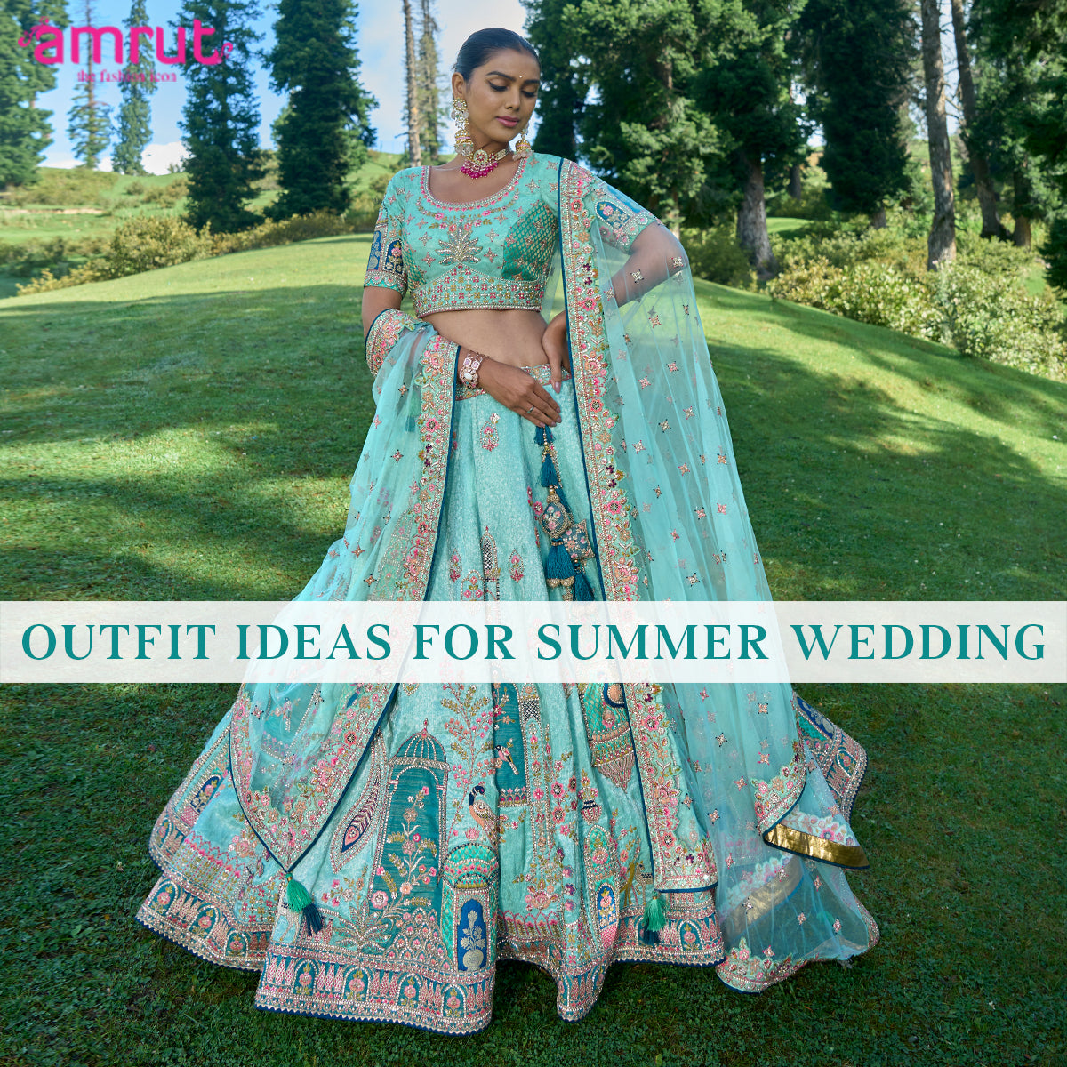 10 Stylish Summer Wedding Outfit Ideas for Indian Women – AMRUT