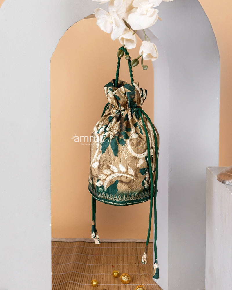 Peora Mint Potli Bags