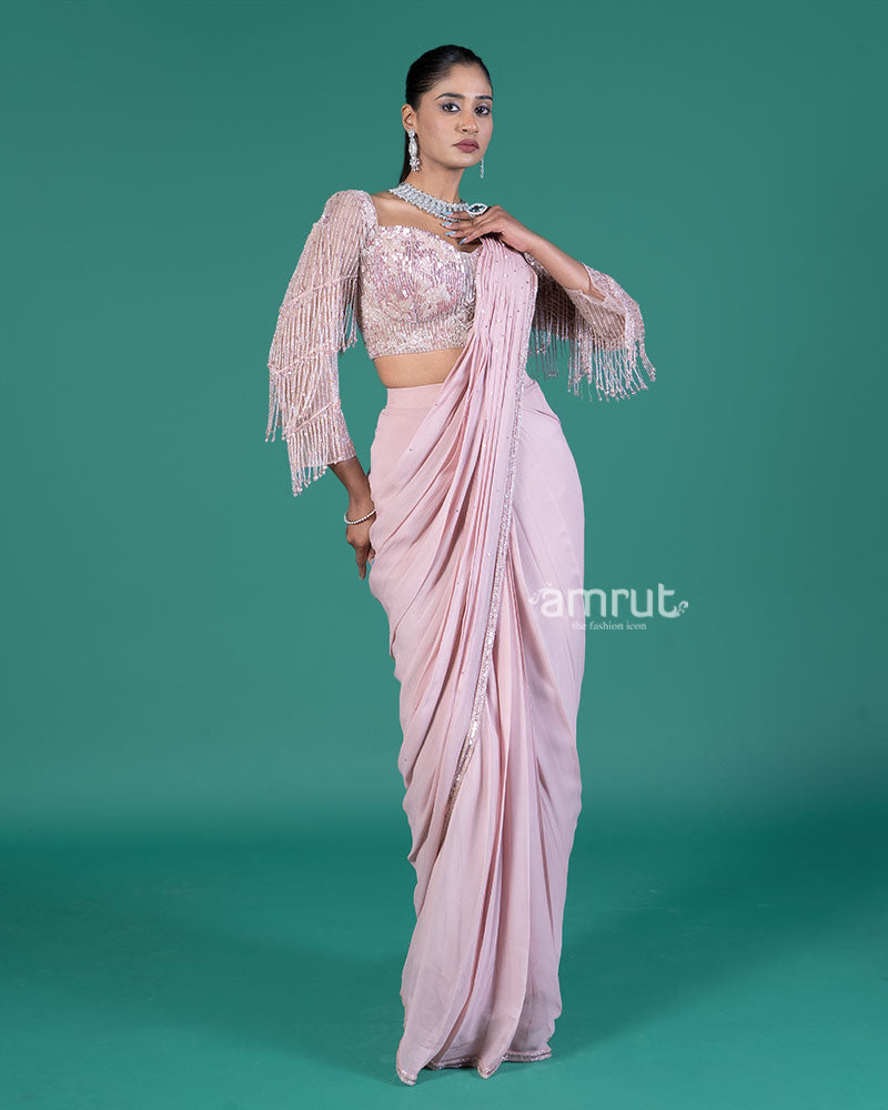 Pastel_Pink_Ready-to-Wear_Saree_with_Sequined_Blouse_and_Beaded_Fringe_05