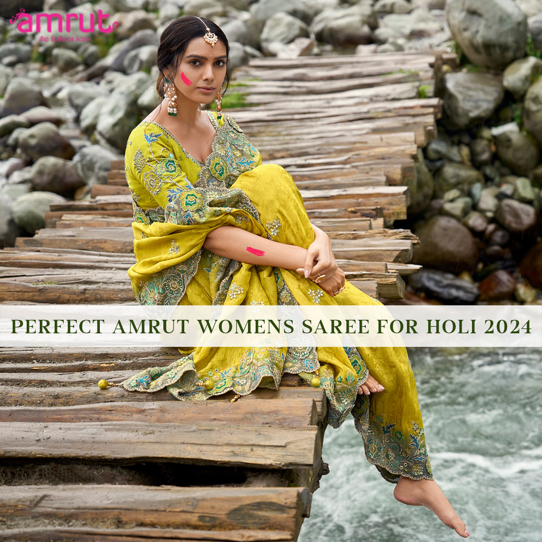 Celebrate the Festival of Colors in Style with the Perfect Holi Sarees