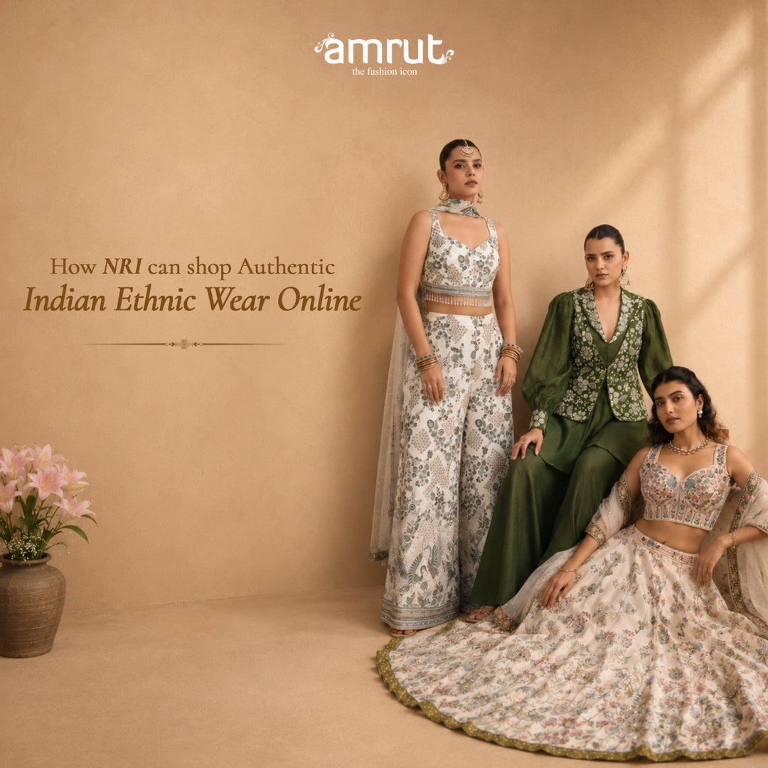 How NRI can shop Authentic Indian Ethnic Wear Online