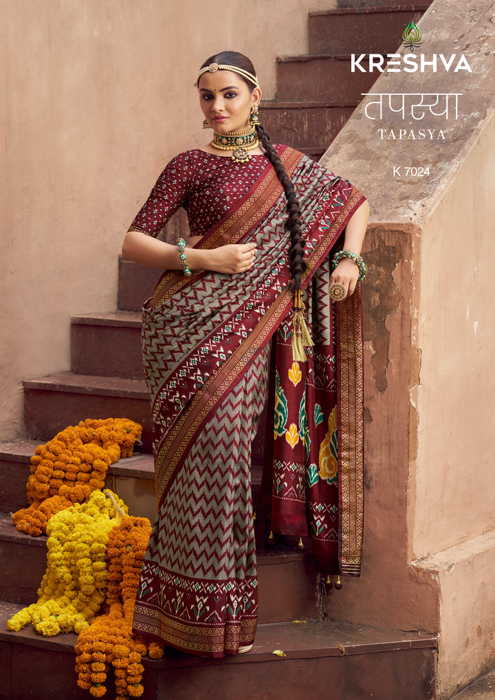 Tapasya Premium Patola Silk Saree Collection