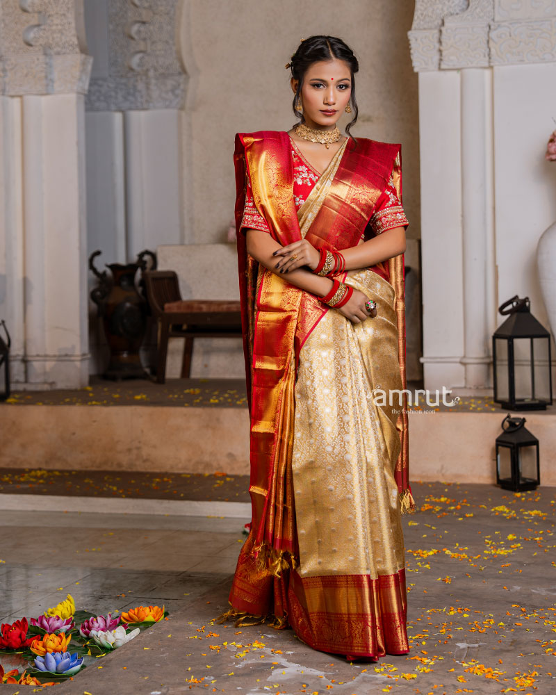 Bridal deals sarees for wedding