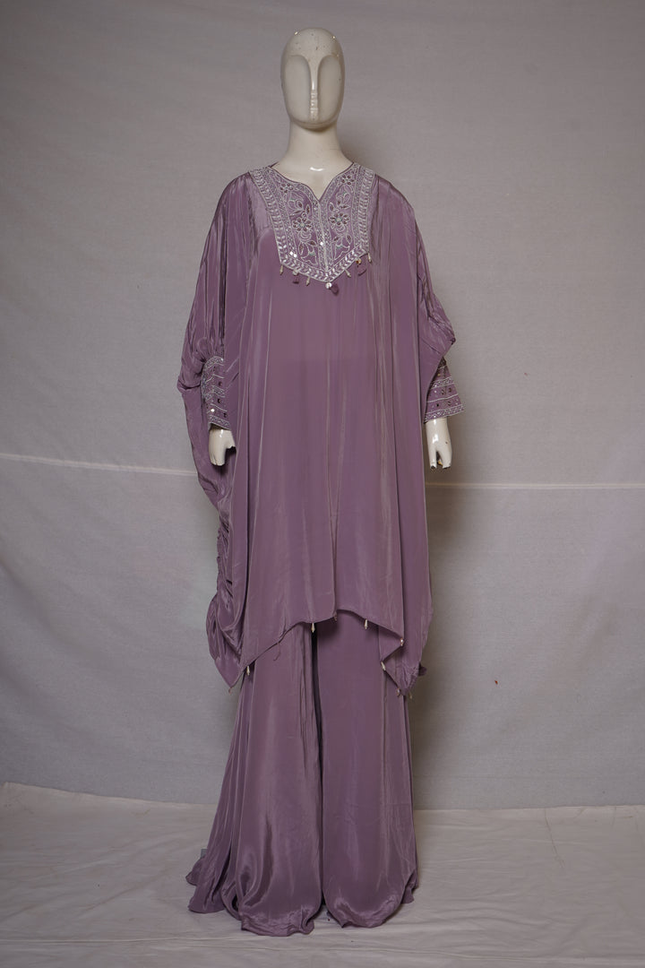 Dusty Lavender Kaftan Co-Ord Set