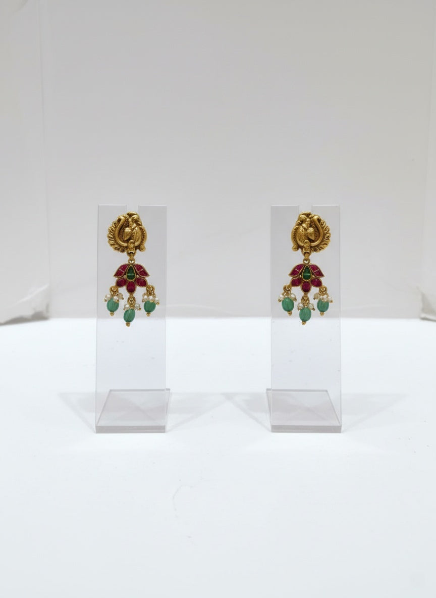 Traditional South Indian Gold and Bead Jewellery