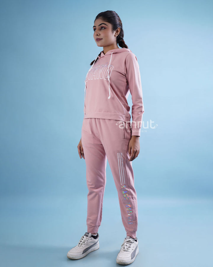Baby Pink Comfy and Casual Co-ord Set