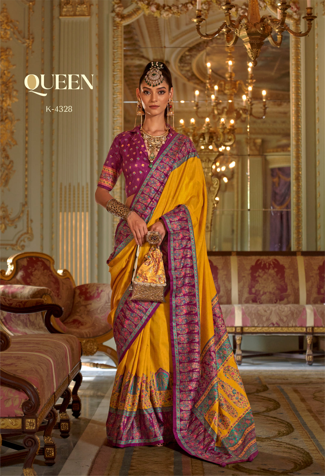 Queen Royal Heritage Premium Silk Saree Collection