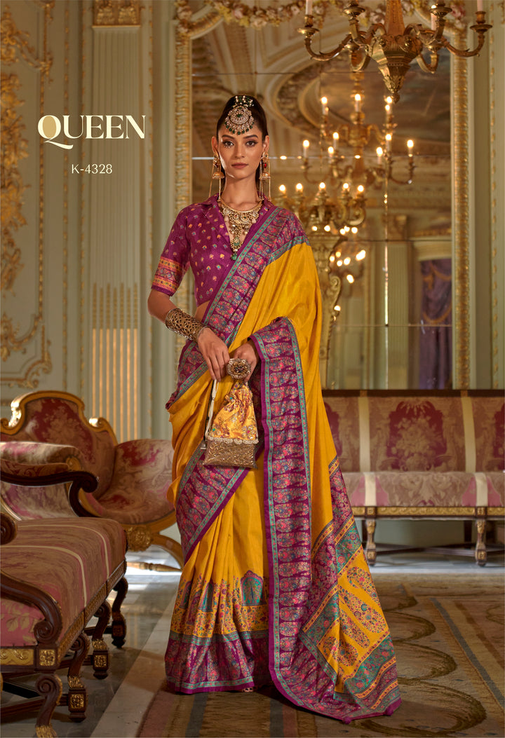 Queen Royal Heritage Premium Silk Saree Collection