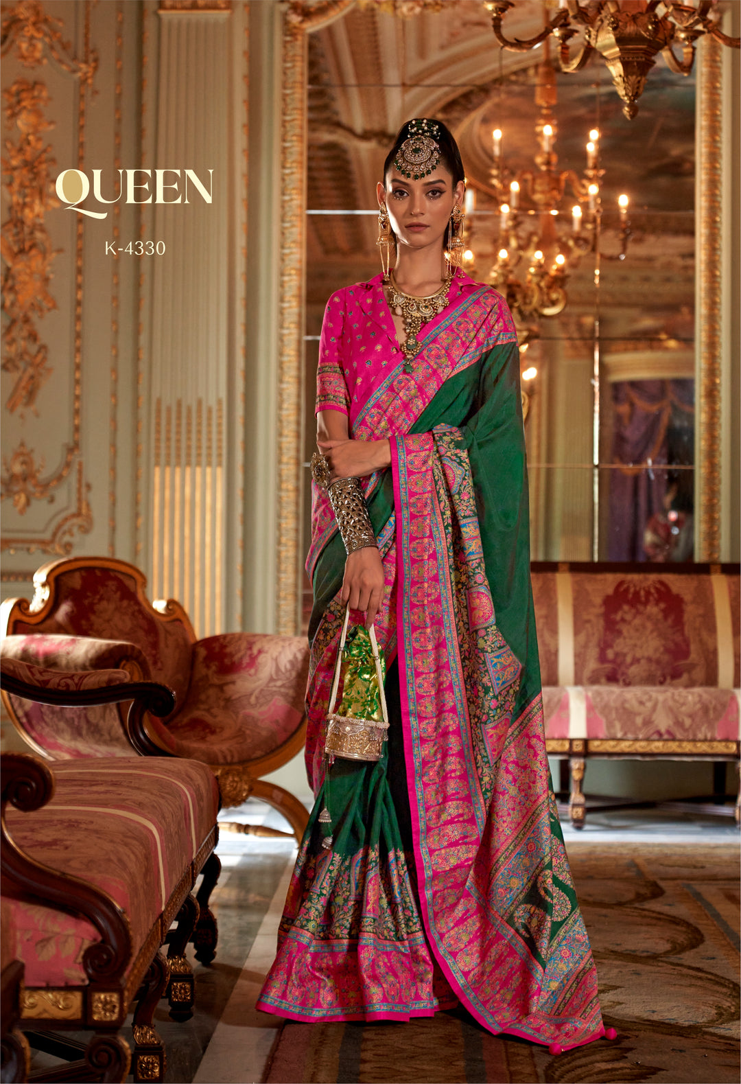 Queen Royal Heritage Premium Silk Saree Collection