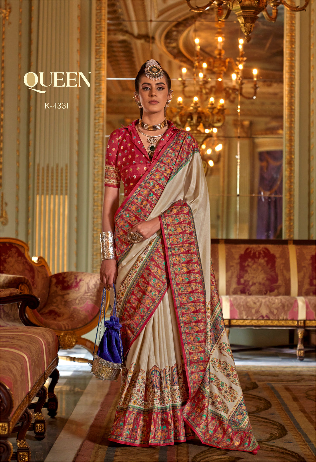 Queen Royal Heritage Premium Silk Saree Collection