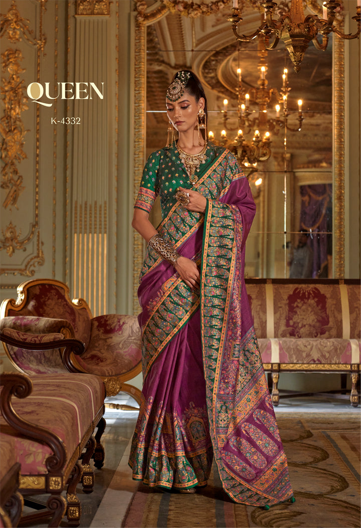 Queen Royal Heritage Premium Silk Saree Collection
