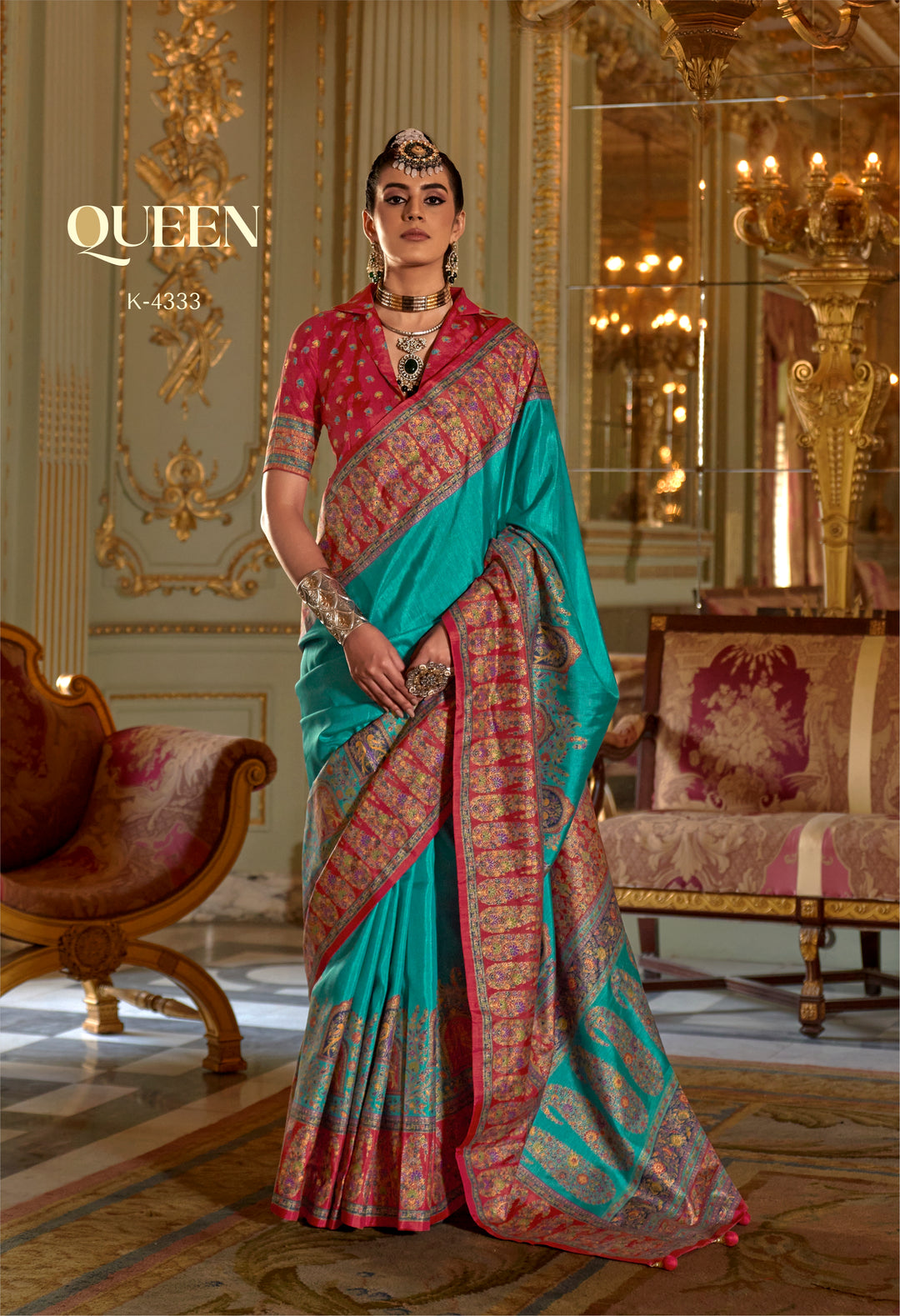 Queen Royal Heritage Premium Silk Saree Collection
