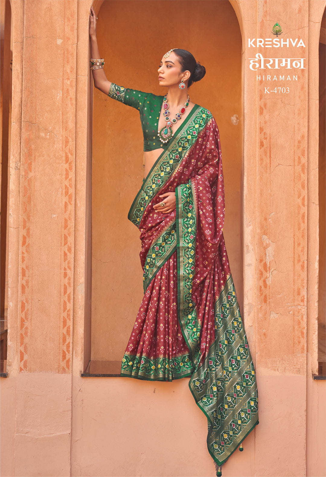 Hiraman Designer Patola Silk Saree Collection | Traditional Heritage Weaves