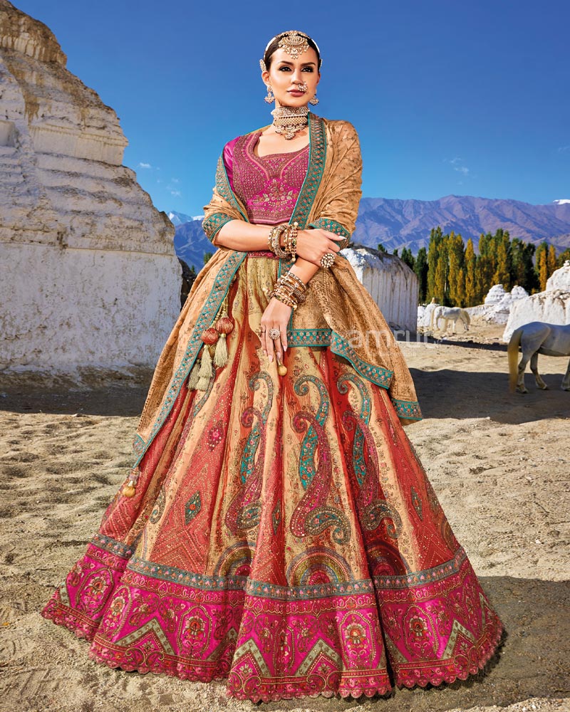 50 Maroon Bridal Lehenga: A Perfect Choice for Elegance and Tradition