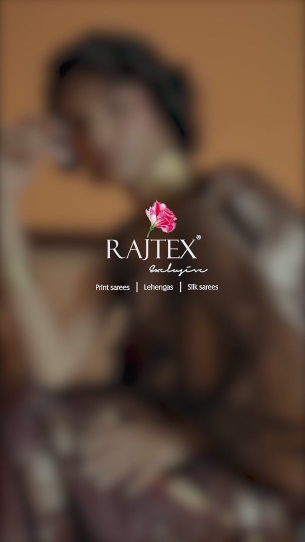 Rich Maroon Satin Handloom Saree with Gold Woven Motifs & Grand Pallu