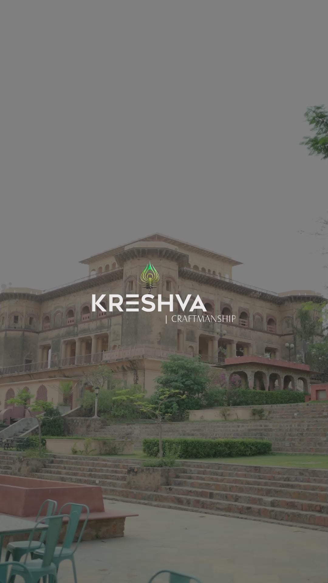 Royal Navy Blue & Heritage Multicolour Pashmina Inspired Designer Saree