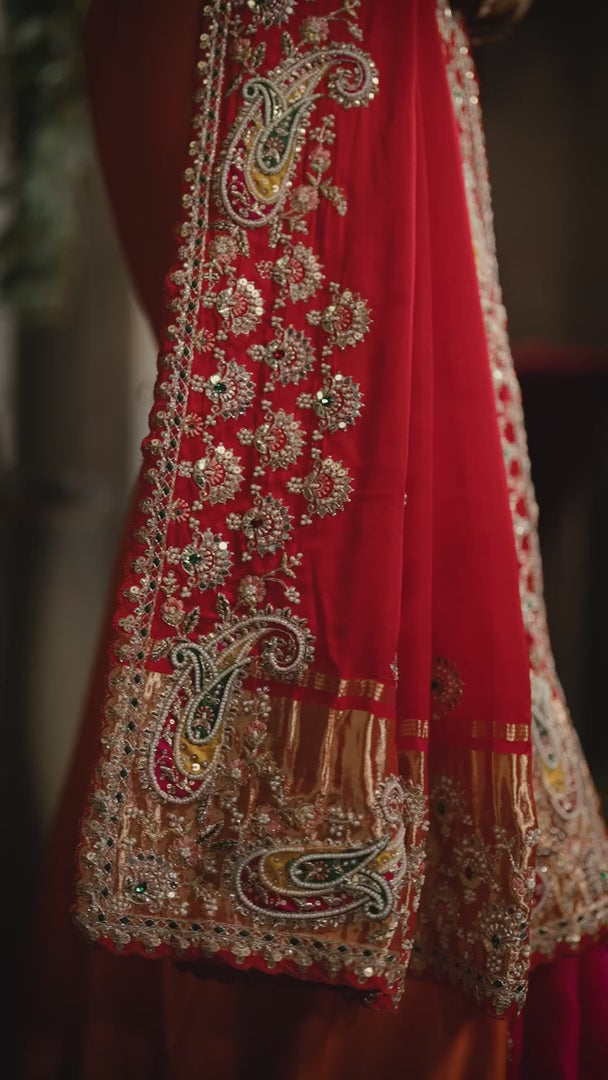 Royal Rani Pink Silk Saree with Heavy Zari Embroidery Border