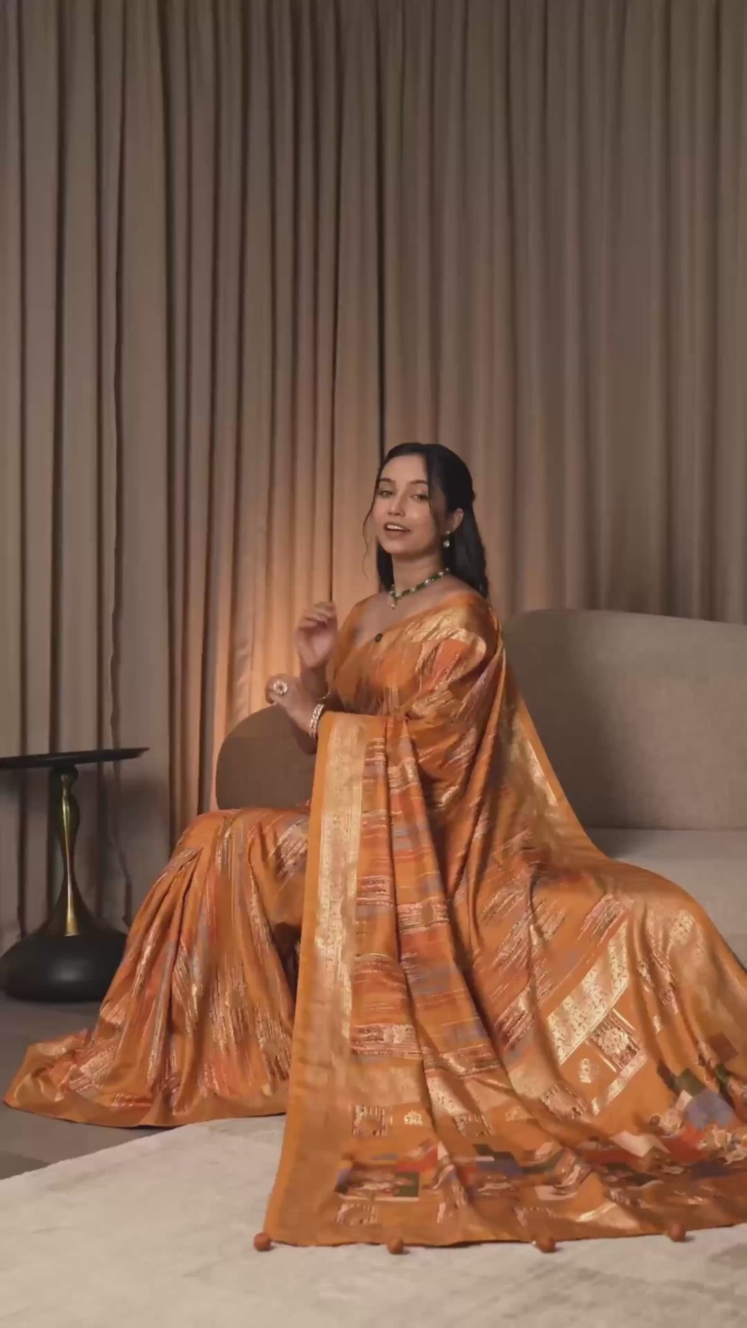 Moya Mahal Premium Printed Silk Saree Collection